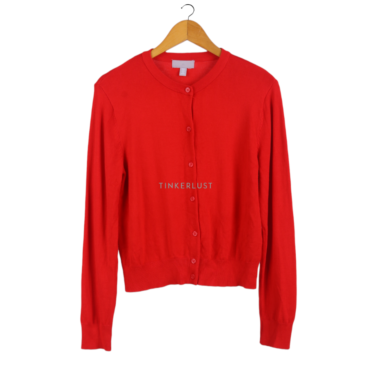 H&m hotsell red cardigan